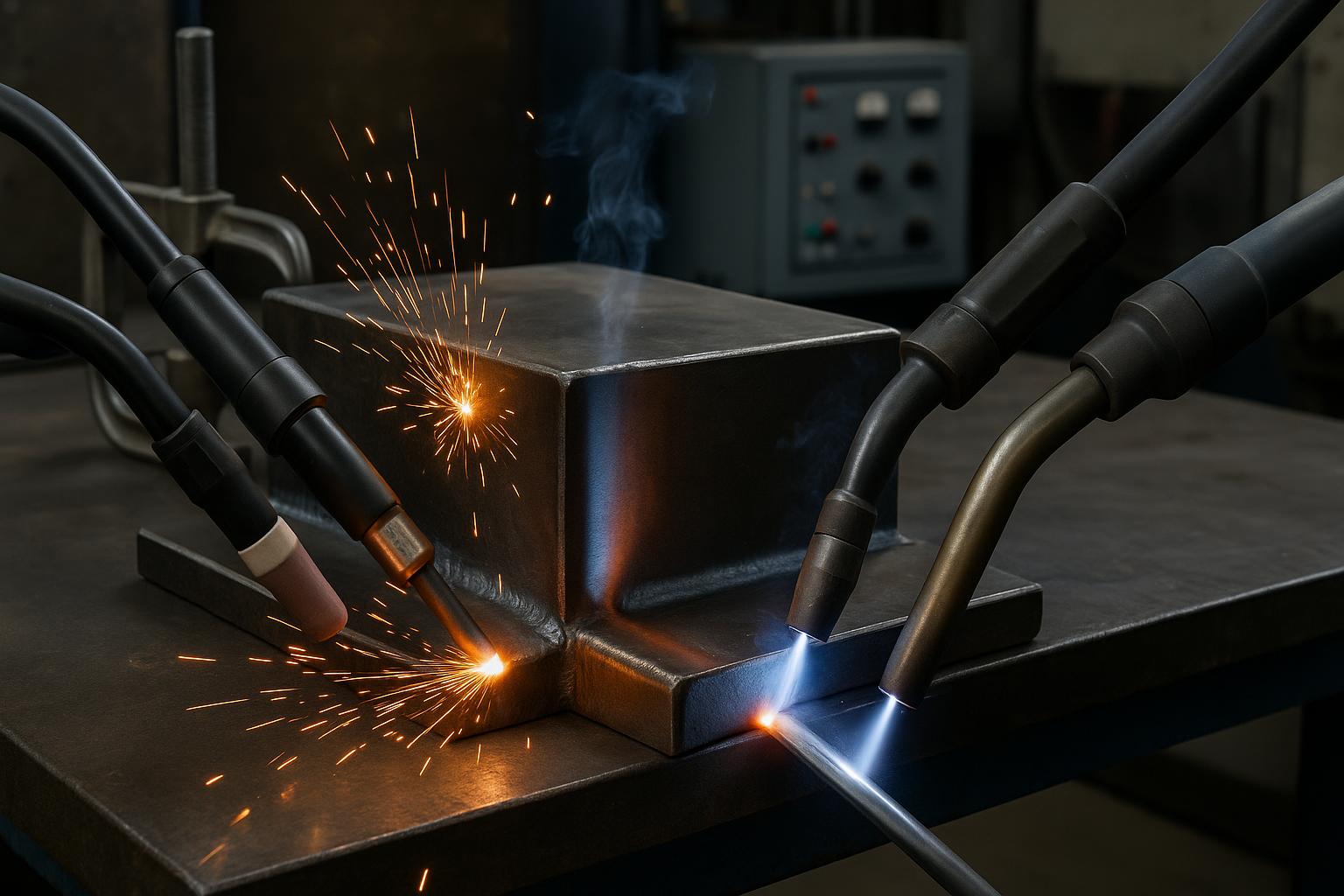 real time multimode welding