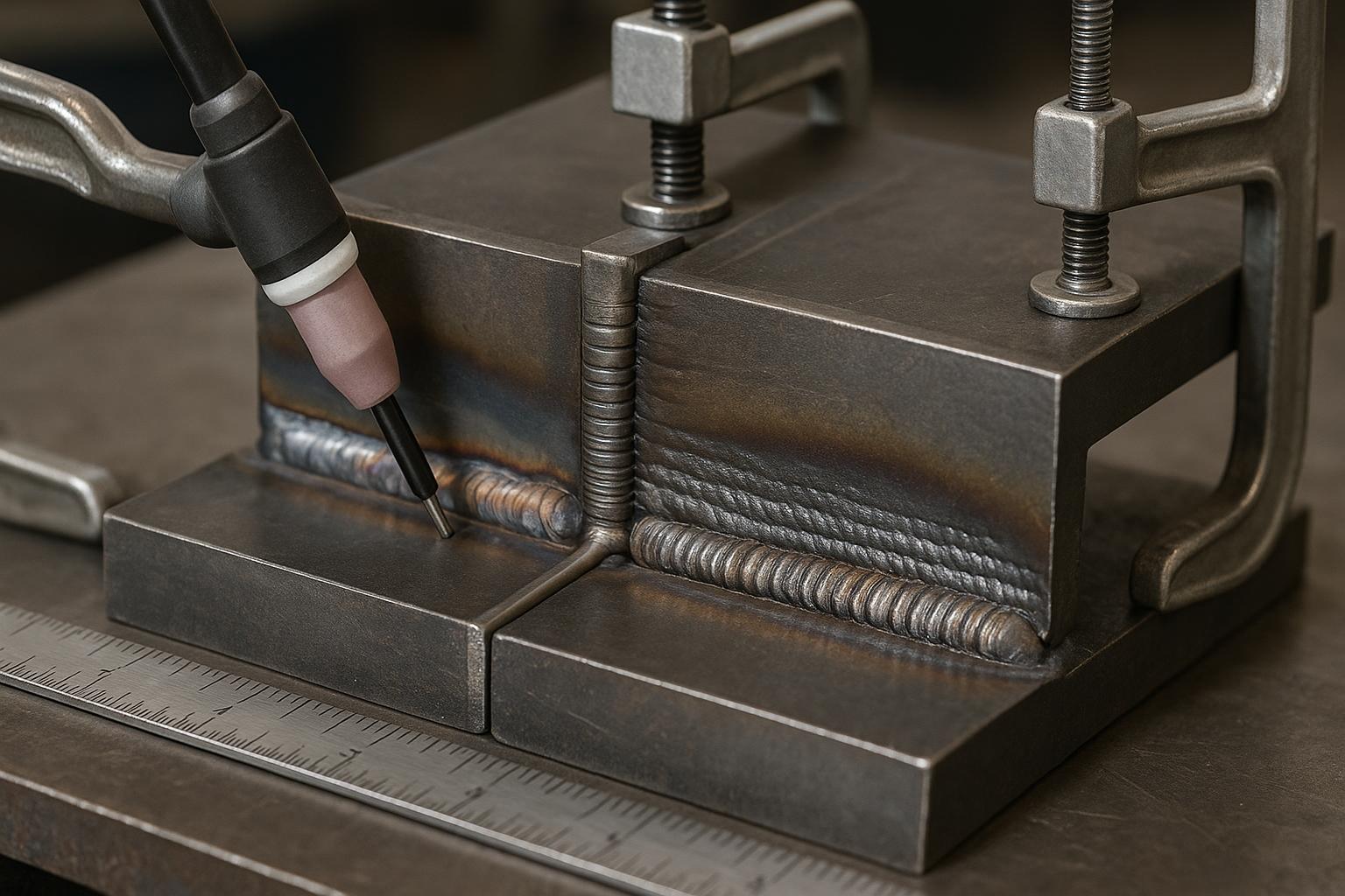 hybrid welding for thick section joints