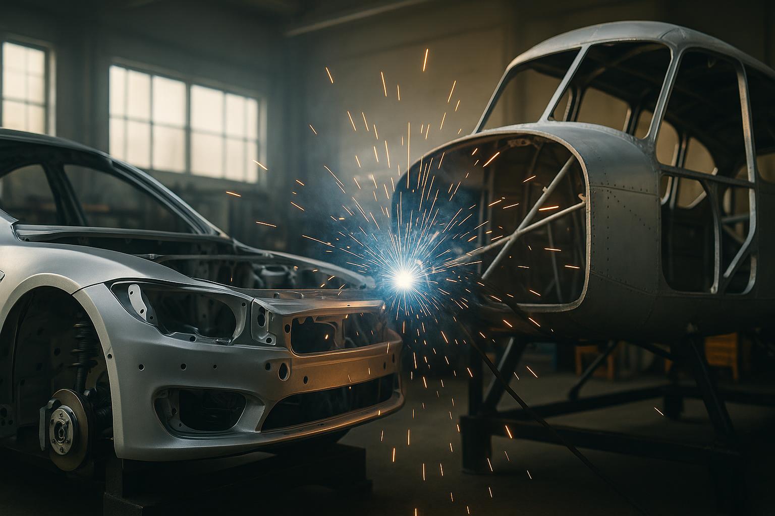 niche welding markets: ev frames to light aircraft