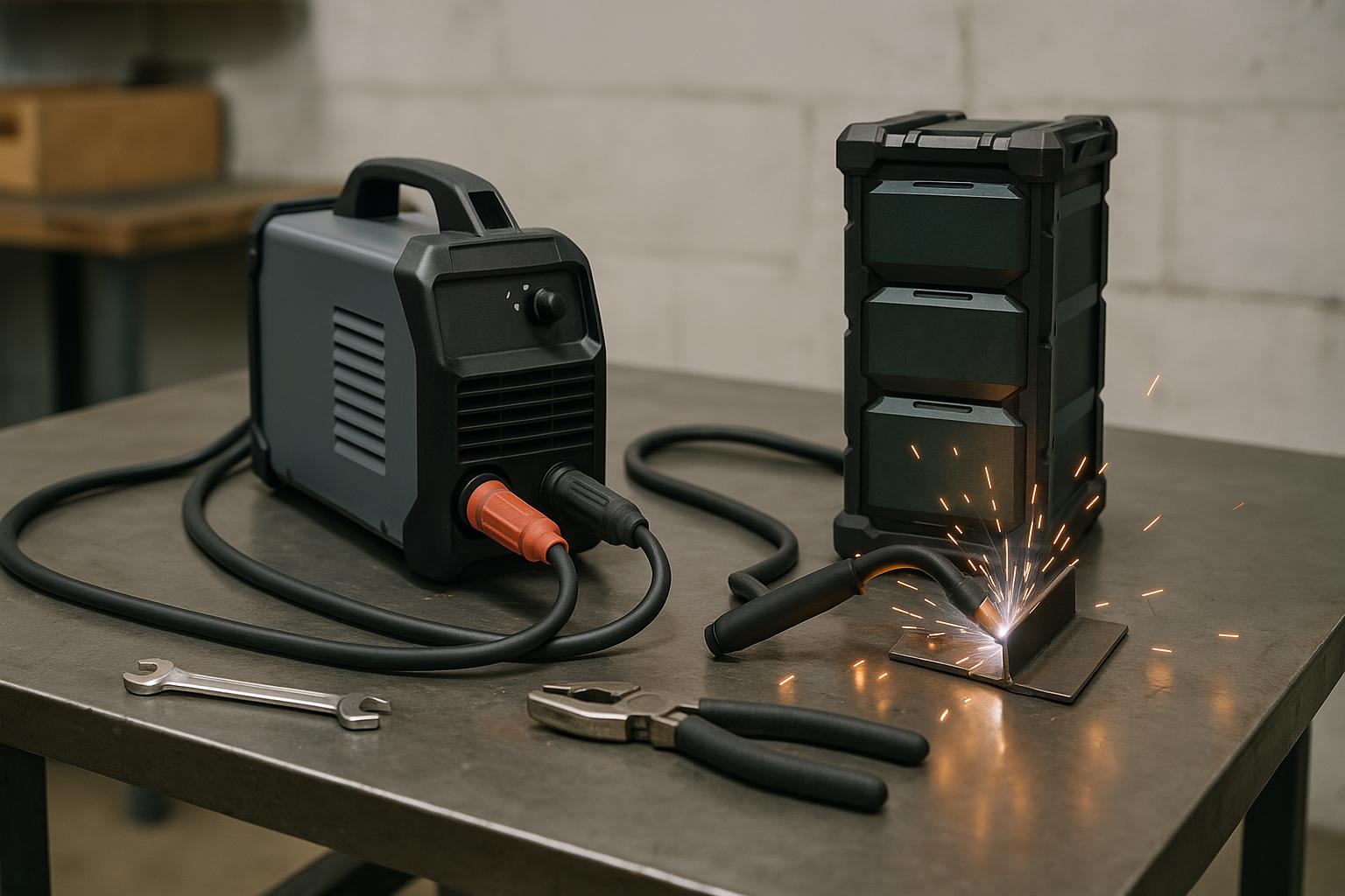 portable battery powered welders