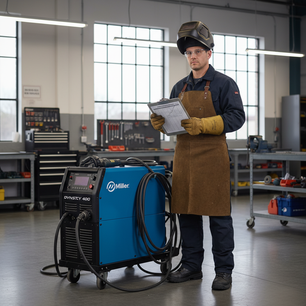 equipment maintenance logs that keep your welder running